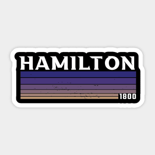 Alexander Hamilton Sticker